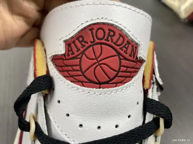 Rep Onekick 2 Retro DJ4375-106 Red White SP Off-White Low Jordan 0407